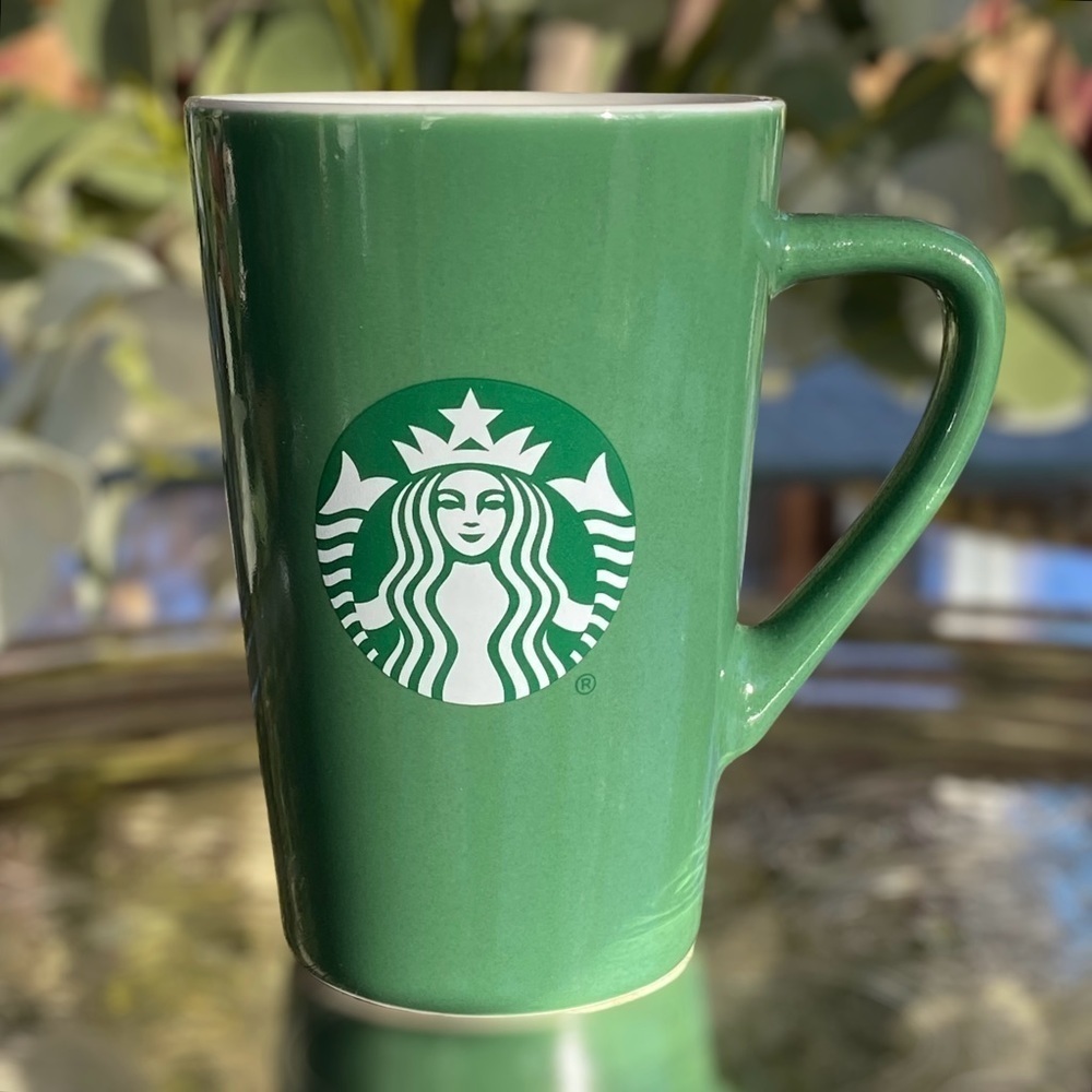 Starbucks Tall Green Coffee Tea Mug 12 Oz 2021 Cup
